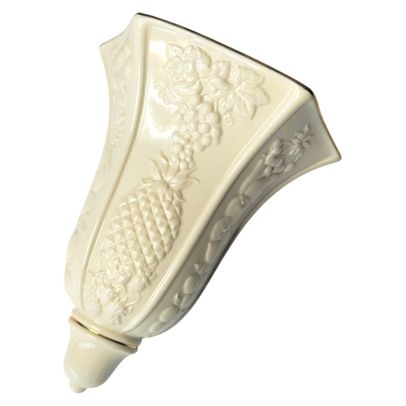 Lenox Fruits of Life Wall Pocket Vase - Picture 1 of 5